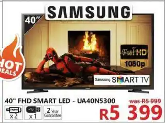 Tafelberg Furnishers Samsung - 40" FHD Smart LED - UA40N5300 offer