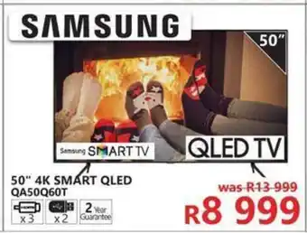 Tafelberg Furnishers Samsung - 50" 4K Smart QLED - QA50Q60T offer