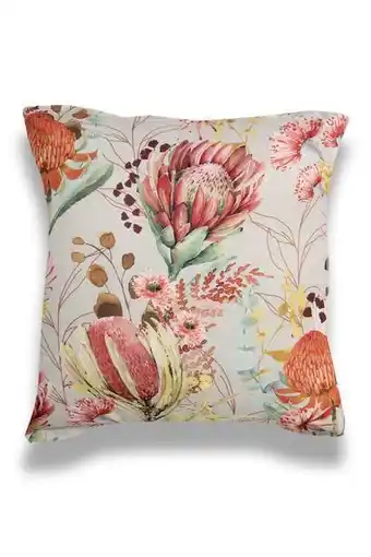 Native protea printed scatter 50x50cm
