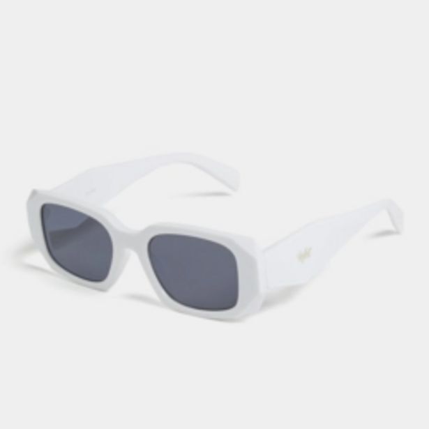 Redbat chunky white sunglasses offer at Sportscene