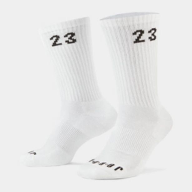 Jordan 3pack essentials black crew socks offer at Sportscene