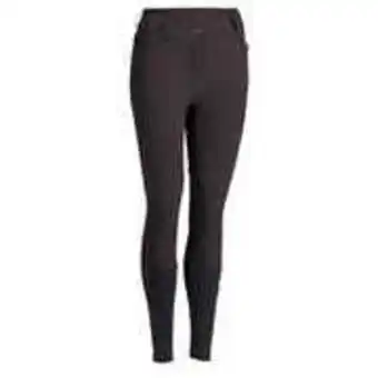 Decathlon 560 jump women's horse riding silicone patch jodhpurs - black offer
