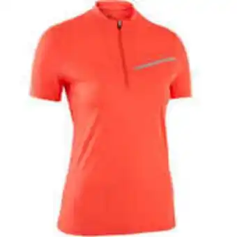 Decathlon Women's short-sleeved trail running t-shirt - strawberry pink offer