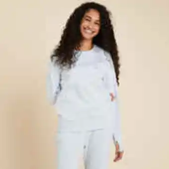Decathlon Women's easy yoga sweatshirt - light blue offer