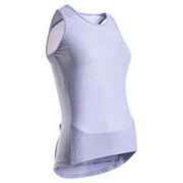 Women's cycling tank top 500 lavender offer at Decathlon