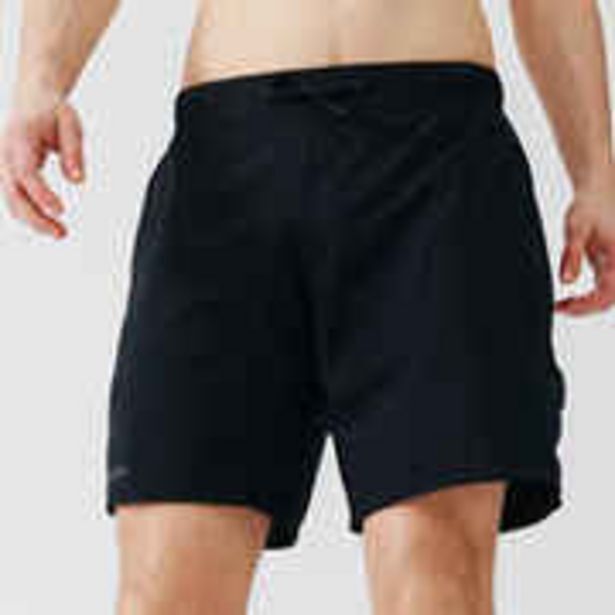 Kalenji dry+ men's breathable running shorts black offer at Decathlon