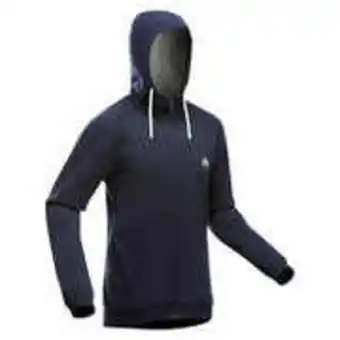 Decathlon Men’s hiking zipped hooded sweatshirt - nh150 offer
