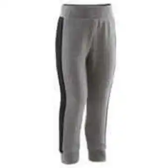 Baby's basic warm jogging bottoms - grey