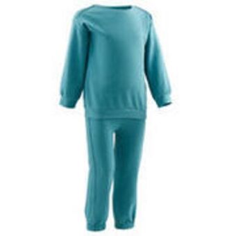 Decathlon Kids' basic tracksuit - blue offer