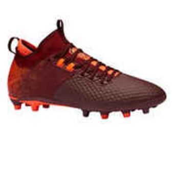 Adult firm ground football boots agility 900 mesh mid - burgundy