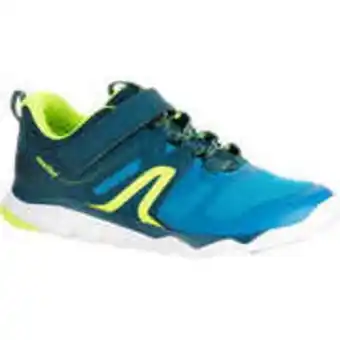 Decathlon Kids' rip-tab trainers pw 540 jr - blue offer
