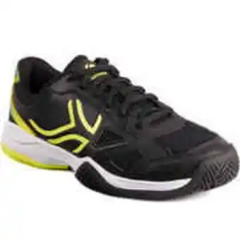 Decathlon Ts560 jr kids' tennis shoes - black/yellow offer