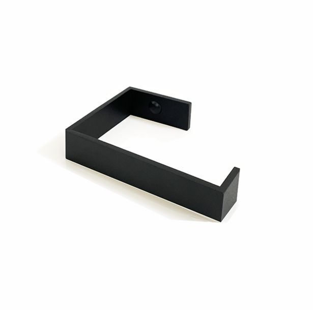 Blocks paper holder square matte black 120mm x 30mm x 80mm offer at