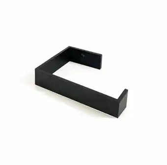 Blocks paper holder square matte black 120mm x 30mm x 80mm
