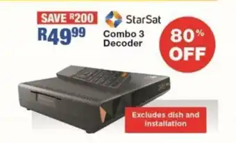 StarSat - Combo 3 Decoder