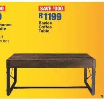 OK Furniture Baylee Coffee Table offer
