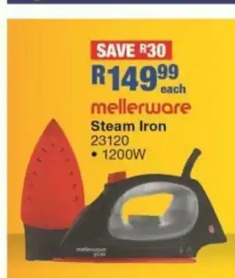 OK Furniture Mellerware - Steam Iron - 23120 offer