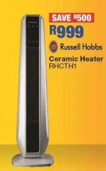 OK Furniture Russell Hobbs - Ceramic Heater - RHCTH1 offer