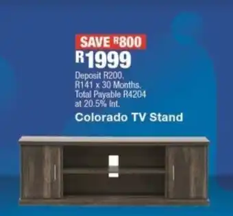 OK Furniture Colorado TV Stand offer