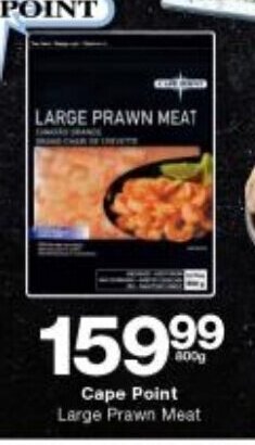 Checkers Cape Point Large Prawn Meat offer