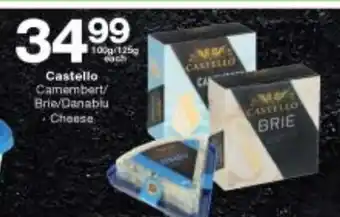 Checkers Castello Camembert / Brie / Danablu Cheese offer