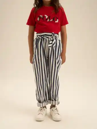 Polo Girls relaxed striped pant offer