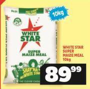 Usave White star super maize meal-10kg offer