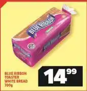 Usave Blue ribbon toaster white bread-700g offer