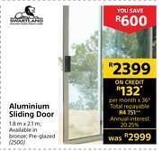 Builders Warehouse Swartland aluminium sliding door-1.8m x 2.1m offer
