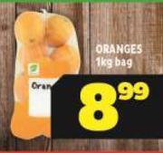 Usave Oranges 1kg bag offer