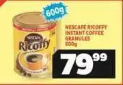 Usave E ricoffy instant coffee granules-600g offer