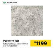 Builders Warehouse Pg bison postform top-3.6m x 600mm x 32mm offer