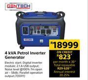 Gentech 4 kva petrol inverter generator