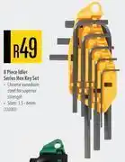 Builders Warehouse Mastercraft 8 piece idler series hex key set offer
