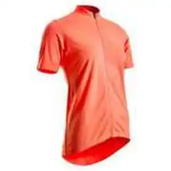 Decathlon Women's short-sleeved cycling jersey 100 - coral offer