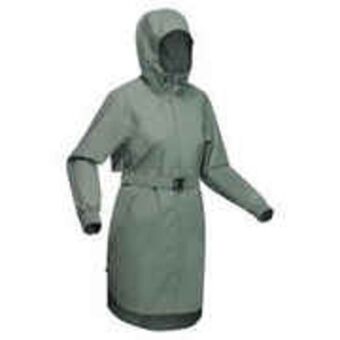 Decathlon Women's long waterproof hiking jacket - raincut long offer