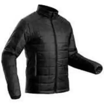 Decathlon Men's padded jacket - mt100 - black offer