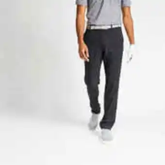 Decathlon Men's golf trousers ww500 black offer