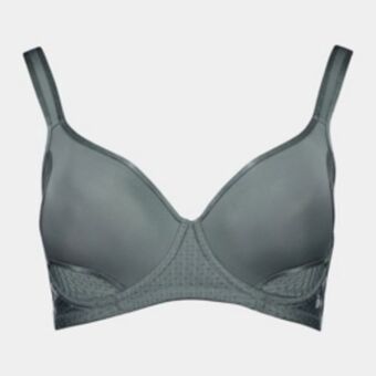 Ts charcoal high impact bra