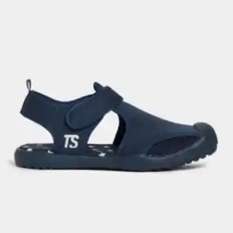 Infants' ts aqua navy/white sandal