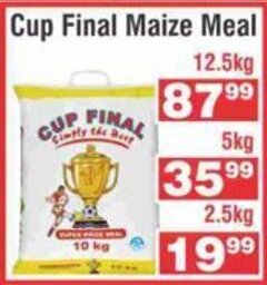 Advance Cash n Carry Cup Final Maize Meal 12.5kg offer