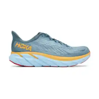 Hoka men's clifton 8 wide road running shoes
