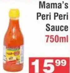 Mama's Peri Peri Sauce 750ml