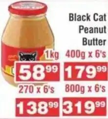 Advance Cash n Carry Black Cat Peanut Butter 1kg offer