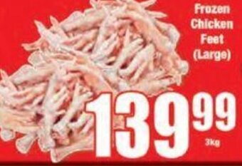 Boxer Frozen Chicken Feet (Large) 3 kg offer