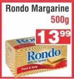 Advance Cash n Carry Rondo Margarine 500g offer