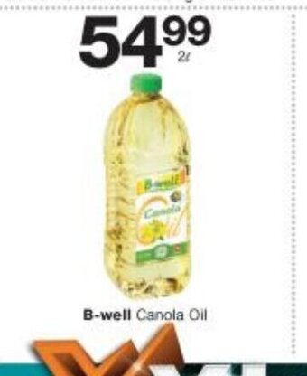 Checkers B-Well Canola Oil 2L offer
