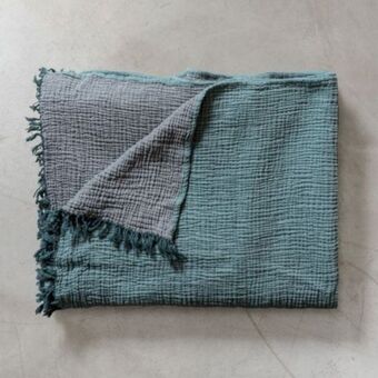 Cocoon fringed bedspread
