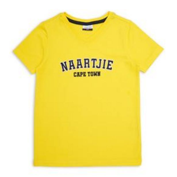 Naartjie Kids Kid boy branded tee offer