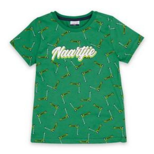 Naartjie Kids Kid boy branded tee offer